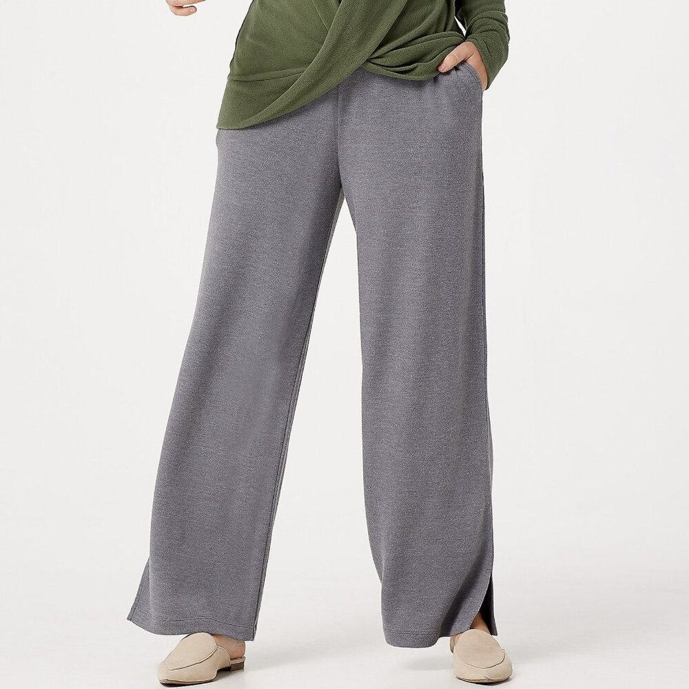 Lisa Rinna Collection Brushed Hacci Pants   13015